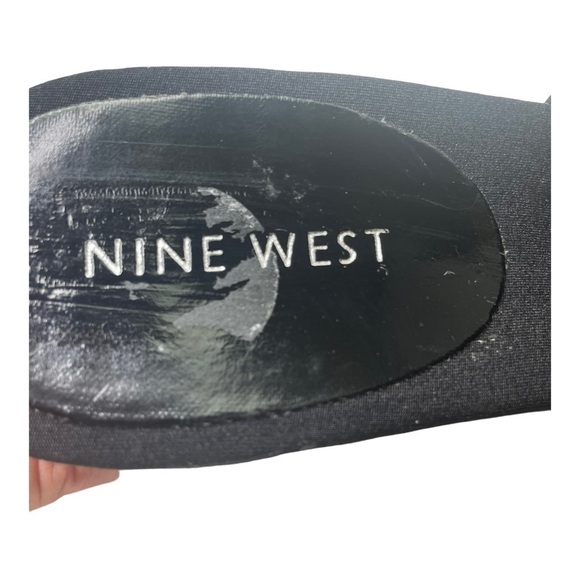 Nine West Alypsso Women’s Black Wedge Sandals - Picture 8 of 10